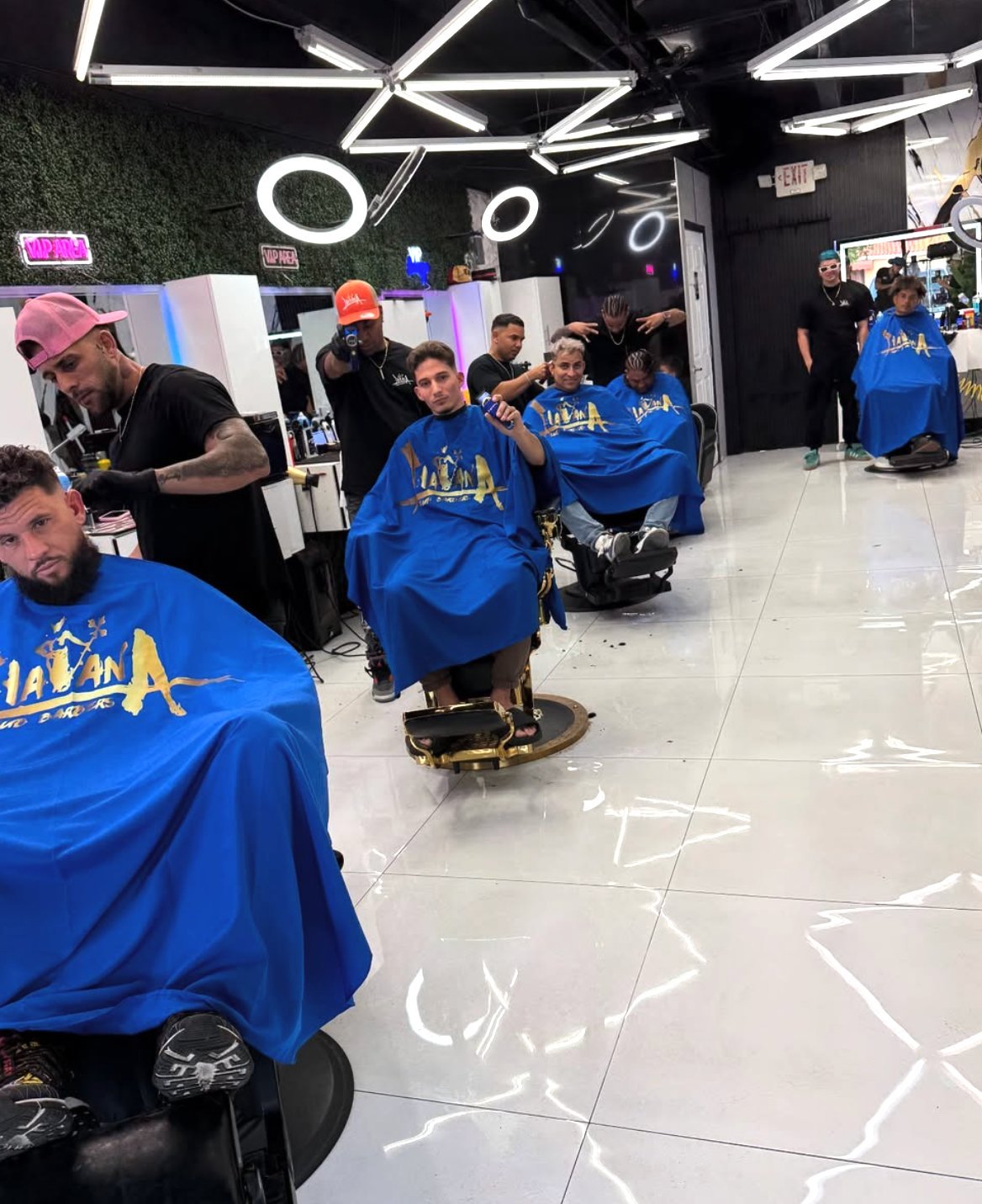 Premium fade with beard
