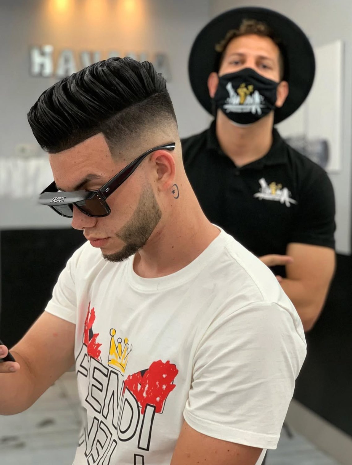 Havana Club Barbershop interior — premium shop environment